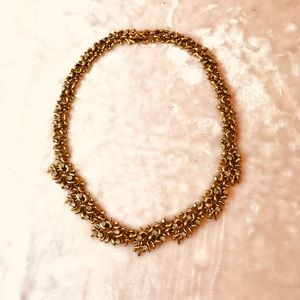 Robin Steele GoldTone Necklace w White CZ Accents.